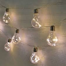 Vintage Led Patio String Lights 28 Ft Clear Wire