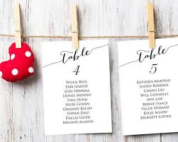 Seating Chart Cards 4x6 Seating Plan Cards Table Plan Cards Table Cards Wedding Table Cards Template Table Cards Wedding Seating Chart