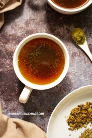 homemade detox herbal tea