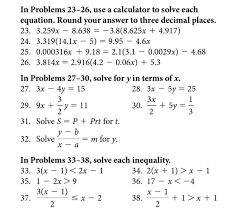 Calculator To Solve Each Equation