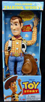 1995 toy story talking woody thinkway