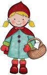 Image result for little red riding hood clip art