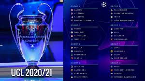 Manchester city vs borussia dortmund, porto vs chelsea, bayern munich vs paris. Uefa Champions League 2020 21 Draw Result Group Stage Youtube