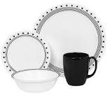 City Block Dinnerware Set, 16-pc Corelle