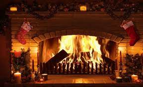 A Roaring Holiday Fire For All To Enjoy