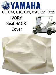 Yamaha G9 G22 Golf Cart Ivory Seat Back