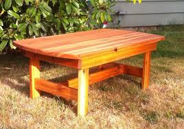 Cedar Outdoor Tables Fancy Round And
