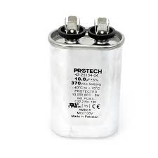 43 100496 09 oem rheem upgraded replacement oval run capacitor 10 uf mfd 370 volt vac men s size one size