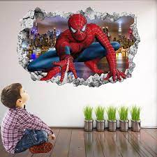 Spiderman Superhero Wall Decal Sticker