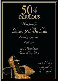 Printable 50th Birthday Party Invitations Jaimesilva Co