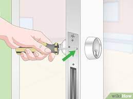 3 ways to change a lock cylinder wikihow