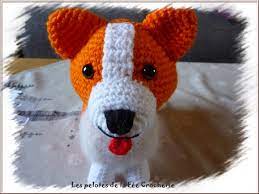 Petit chien welsh Corgi au crochet - les pelotes de la Fée Crochette