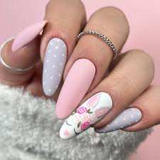25 super cute easter bunny nails nail