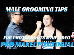 apply makeup on men male grooming