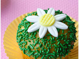 easy fondant daisies daisy cupcakes