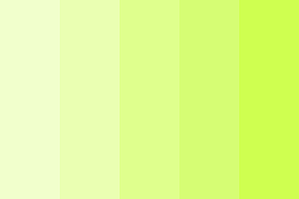 chartreuse heart color palette