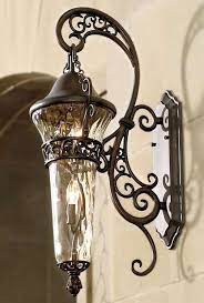 exterior lighting tuscan decorating