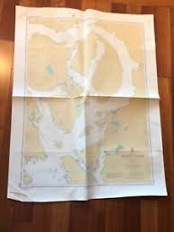 Details About 1980 Vintage Canada Bc Vancouver Map Nautical Chart 3562 Redonda Island 45x33