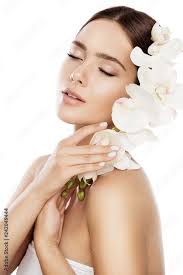 beauty spa skin care woman face