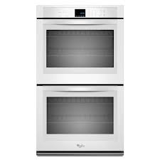 double electric wall oven self cleaning