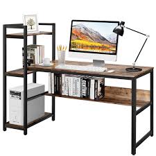 If you're outfitting your home office , you've likely scoped out the best room and desk setup. Costway Multi Functional Computer Desk With 4 Tier Storage Shelves Best Buy Canada