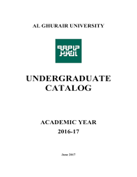 Likewise, it has an enriched intellectual legacy and educational. Catalog 2009 10 Al Ghurair University Manualzz