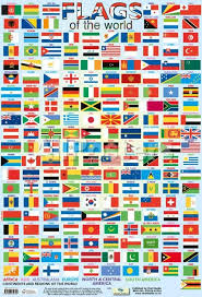 Flags Of The World Print Flags Of The World World Country
