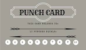 Check spelling or type a new query. Loyalty Punch Cards Incentive Loyalty Reward Cards Business Card Size 3 5 X 2 Pack Of 30 Amazon Ca Office Products