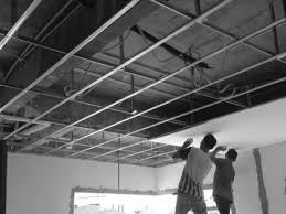False Ceiling Drywall Partition