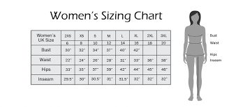 Sizing Chart