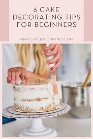6 cake decorating tips for beginners