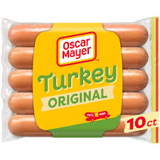 oscar mayer turkey uncured franks hot