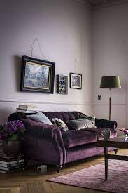 32 Ideas To Incorporate A Purple Sofa