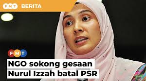 Restoring the country starts with its people — nurul izzah anwar wednesday, 16 jun 2021 07:31 pm myt follow us on instagram and subscribe to our telegram channel for the latest updates. Ngo Sokong Gesaan Nurul Izzah Untuk Batal Psr Video Dailymotion