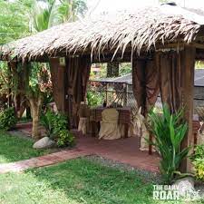 bahay kubo a native house with a