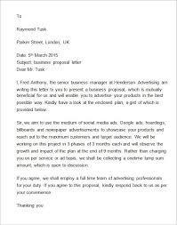 Business Proposal Letter To Client Paintings Business Proposal