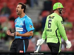 sydney thunder bowled out for 15 runs