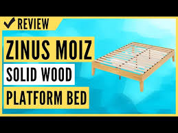 Zinus Moiz 14 Inch Deluxe Solid Wood