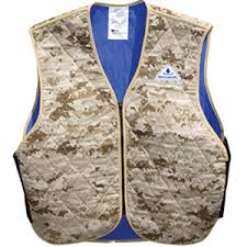 Hyperkewl Military Evaporative Cooling Vest Army Acu Or