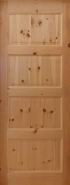 interior knotty pine door