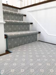 blue diamond custom stair runner