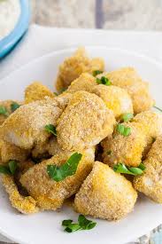 Foto van husk restaurant, charleston: Baked Catfish Nuggets Recipe 5 Ingredient Dinner