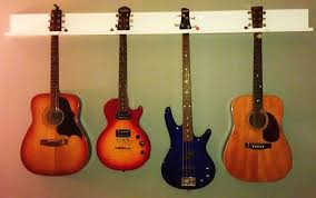 Diy Guitar Hanging Shelf With