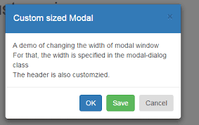 change bootstrap modal width and height