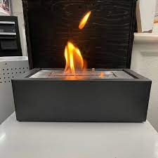 Bio Fireplace Insert In A Wood Stove Or
