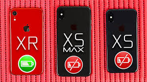 Iphone Xr Vs Xs Vs Xs Max Battery Life Comparison