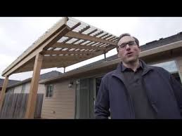 Building A Pergola With Skylift Roof