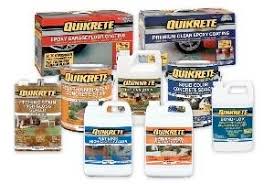 quikrete epoxy coatings create the