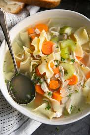 homemade en noodle soup recipe