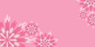 flowers pink background vector art